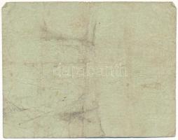 1849. július 16. Rozsnyó 3kr "Rozsnyó bánya város pénztári utalványa" T:F,VG Hungary / Roz...