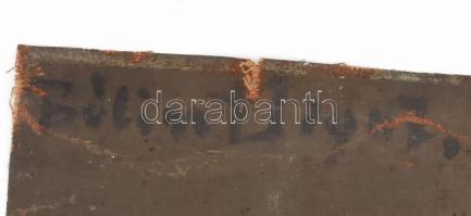 Bálint József (1886-1957), 1906 k. Nagybányán tanult: Női portré, 1907. Olaj, vászon, jelezve balra ...