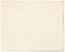 Rozsnyó 1849. július 16. 1kr "Rozsnyó bánya város pénztári utalványa" T:AU Hungary / Rozsn...