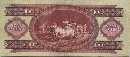 1949. 100Ft erősen ferde nyomattal! T:III