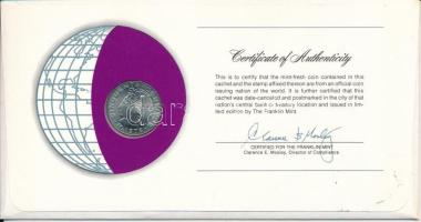 Mexikó 1979. 50c Cu-Ni "Nemzetek pénzérméi" felbélyegzett borítékban, bélyegzéssel T:UNC 
...