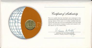 Nepál 1971. 10p "FAO", "Nemzetek pénzérméi" felbélyegzett borítékban, bélyegzéss...