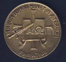 NSZK 1980. "II. János Pál pápa látogatása Németországban" Br emlékérem T:2