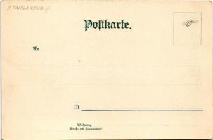 Mkwaja, Mkwadja; In der Schaurihütte. Deutsche Colonial Postkarte / African folklore (fl)