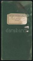 1940 Kassai közigazgatási tanfolyam arcképes leckekönyve