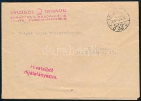 1950 Öt éves terv vadásztársaság meghívója