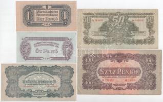 1944. 1P-100P A Vöröshadsereg Parancsnoksága (5xklf) T:XF-VG