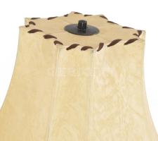 2 darab régi kovácsoltvas lámpa, ernyővel, működik, m: 60 cm