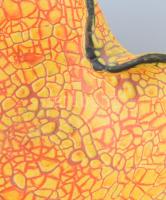 Gál Béla: Zsugormázas kínáló. Jelzés nélkül, kopással, 13,5x13 cm