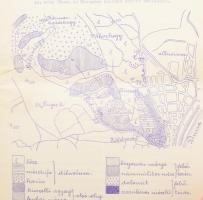 1907 Bp., geológiai kirándulásokról készített jegyzetek, 3 db, feltehetőleg Schafarzik Ferenc (1854-...