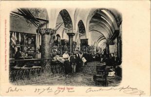 1902 Constantinople, Istanbul; Grand bazar / bazaar, interior