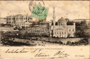 1905 Constantinople, Istanbul; Parade apres le Sélamlik, Yildiz (fl)