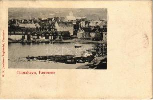 1902 Tórshavn, Thorshavn (Faroe Islands); general view (EK)