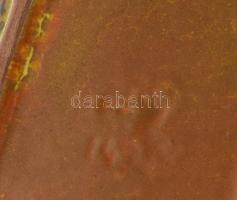 Iparművész hamuzó. Jelzett, hibátlan, 21x15 cm