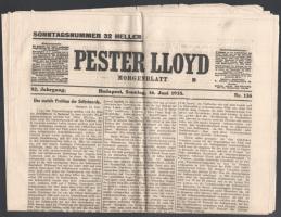 1935 A Pester Lloyd 82. évf. 136. száma június 16. 12p.