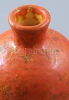 Tófej szálváza. Jelzett, hibátlan, m: 25 cm