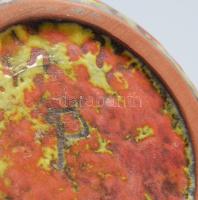 Tófej szálváza. Jelzett, hibátlan, m: 25 cm