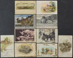 80 db motívumlap sok régivel, múlt századfordulóssal