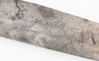 6 db ezüst nyelű kés készletben jelzett dianás, 26 cm