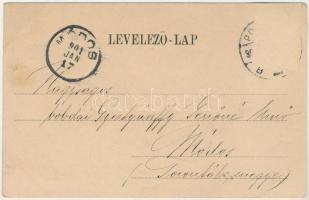 1901 Pozsony, Pressburg, Bratislava; Ganimed kút, üzlet / Ganymede's Fountain, shop (fa)