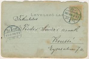 1902 Fiume, Rijeka; Tersatto / Trsat. Ottmar Zieher litho (szakadások / tears)