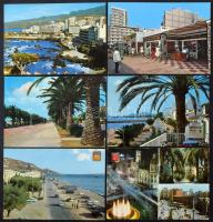 Kb. 200 db MODERN spanyol város képeslap / Cca. 200 modern Spanish town-view postcards