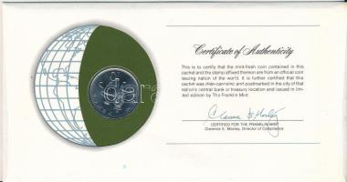 Nagy-Britannia 1979. 10p Cu-Ni "Nemzetek pénzérméi" felbélyegzett borítékban, bélyegzéssel...