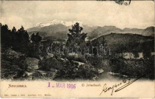 1906 Amecameca, El Ixtacihuatl / Iztaccihuatl