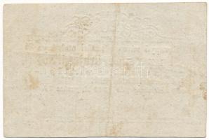 Rozsnyó 1849. 20kr "Rozsnyó város pénztári utalványa" T:F Hungary / Rozsnyó 1849. 20 Kreuz...