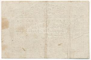 Rozsnyó 1849. 20kr "Rozsnyó város pénztári utalványa" jobb oldali keret középen megtörik T...