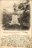 1900 Székesfehérvár, Vörösmarty szobor. Klöckner Péter kiadása (EB)