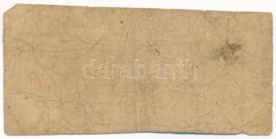 Rozsnyó 1860. 5kr "Rozsnyó város pénztára, mint adós" T:VG Adamo ROZ-3.1.2