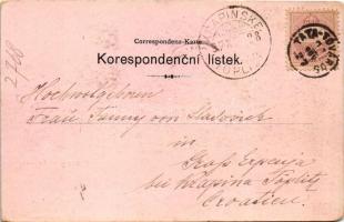 1897 (Vorläufer) Svíb, Swibwald; Vchod / Eingang / entry, Prussian-Austrian War monuments (EK)