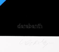 Victor Vasarely (1908-1997): Nyolc sport témájú kompozíciója, 1988. Szitanyomat, papír, egyenként je...