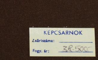 Szász Endre (1926-2003): Mappa 10 db grafikával, 1983. Szitanyomat, papír, egyenként jelzett, számoz...