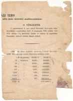 Budapest 1953. "Negyedik Békekölcsön" nyereménykölcsöne erősen hiányos állapotban