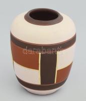 Retro német váza. Jelzett, kis kopással, m: 12 cm