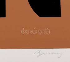 Barcsay Jenő (1900-1988): Dinamikus formák II. Szitanyomat, papír, jelzett, számozott (77/140). Az 1...