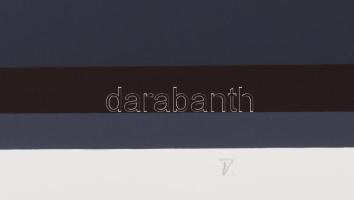 Barcsay Jenő (1900-1988): Szürke-fekete. Szitanyomat, papír, jelzett, számozott (77/140). Az 1986-ba...