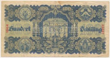 Ausztria 1945. 100Sch T:VG folt, kis szakadás
Austria 1945. 100 Schilling C:VG spot, small tear
Kr...