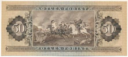 1951. 50Ft "D 077 060330" nyomdai papírránc T:AU kissé hullámos papír
Hungary 1951. 50 Fo...