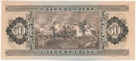 1969. 50Ft "D 019 025857" T:UNC Hungary 1969. 50 Forint "D 019 025857" C:UNC Ada...