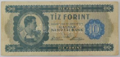 1946. 10Ft A 669 078262 T:F / Hungary 1946. 10 Forint A 669 078262 C:F  Adamo F1, Krause P#159