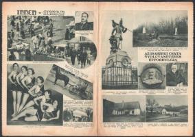 cca 1930-35 Képes Pesti Hírlap 3 db szórványszáma, egyiken Horthy Miklós kormányzóval a címlapon, la...