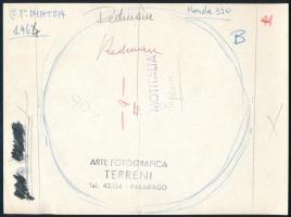 1964 Jim Redman (1931-) brit-rodéziai többszörös világbajnok motorkerékpár versenyző a finnországi I...