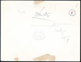 cca 1955 Geoffrey Ernest Duke (1923-2015) brit többszörös világbajnok motorkerékpár versenyző egy fu...