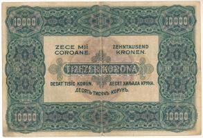 1920. 10.000K "Orell Füssli Zürich" nyomdahely-jelöléssel, piros sorozat- és sorszámmal &q...