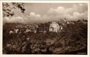 Cieszyn, Teschen; general view, villa. Ed. Feitzinger 1930. No. 85. foto.