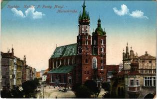 Kraków, Krakau; Kosciól N. Panny Maryi / Marienkirche / church (EK)
