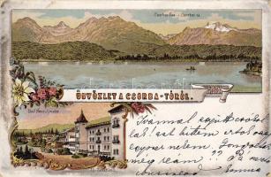 1898 Új Tátrafüred Litho (EM)